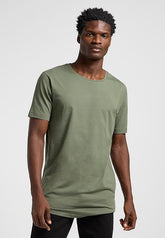 Męska Koszulka Lee Shaped Tee Olive Grove 112364534